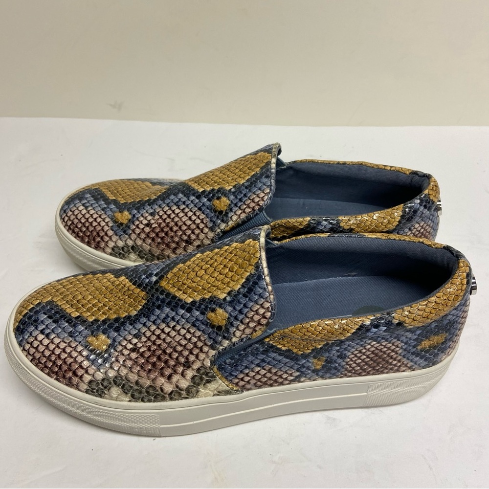Steve Madden Shoes Gills Platform Sneakers Leather Upper Size 7 New